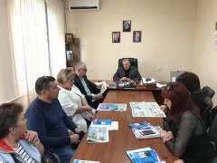 Заместитель председателям комитета ЗСК Сергей Орлов встретился с активом жителей поселка Южного. 