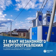 В п. Южный и СНТ «Ивушка» за год выявили незаконное потребление электроэнергии на 3,1 млн рублей