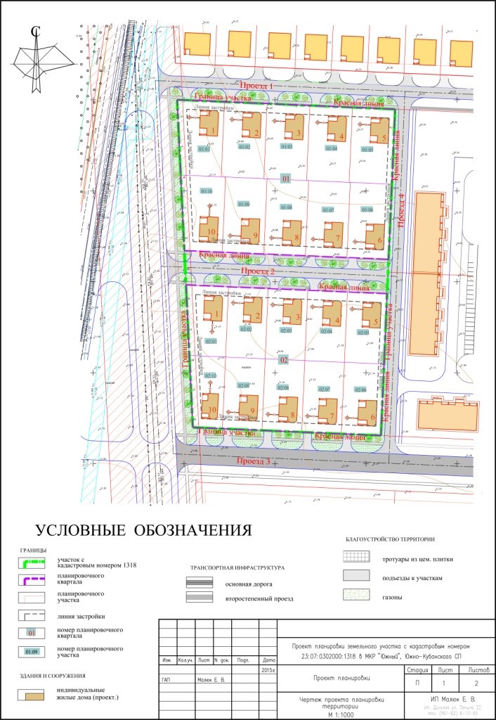 Подготовка генерального плана поселения