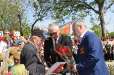 Ветеранов поздравили с Днем Победы