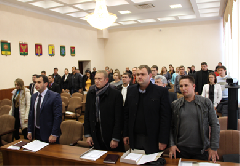 Отчетно-выборное собрание Совета молодых депутатов Динского района 