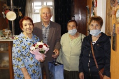 24 сентября отметила свой 90-летний юбилей труженик тыла, ветеран труда, наша землячка Зезюлина Мария Владимировна.