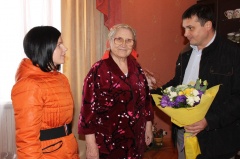 Поздравили с 90-летием.